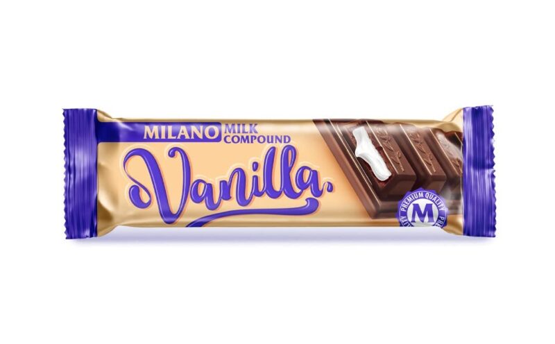 24x Milano Vanilla Chocolate Bar 24pcs Box - 576g (Vanilla) - Image 4
