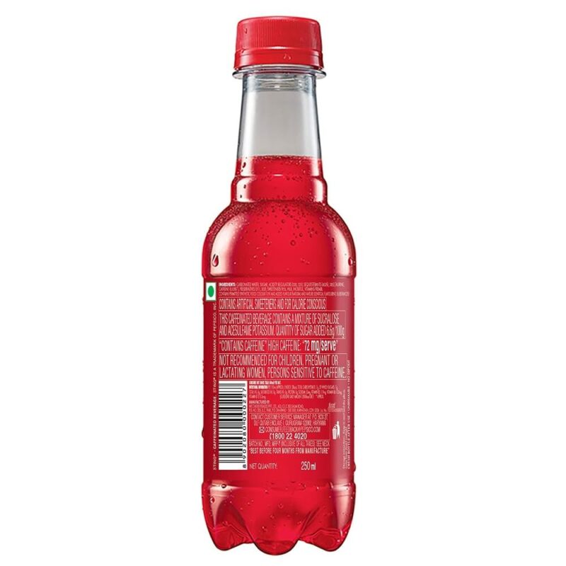 30x Sting Strawberry Energy Drink, 250 ML each - Pack of 30 - Image 7