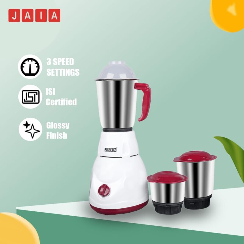 Best Performer 550 Watt Fusion Copa Premium With 3 Stainless Steel Jars - Image 4