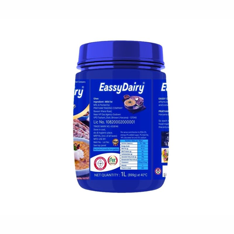 EassyDairy Pure Desi Ghee - 1 Litre - Image 3