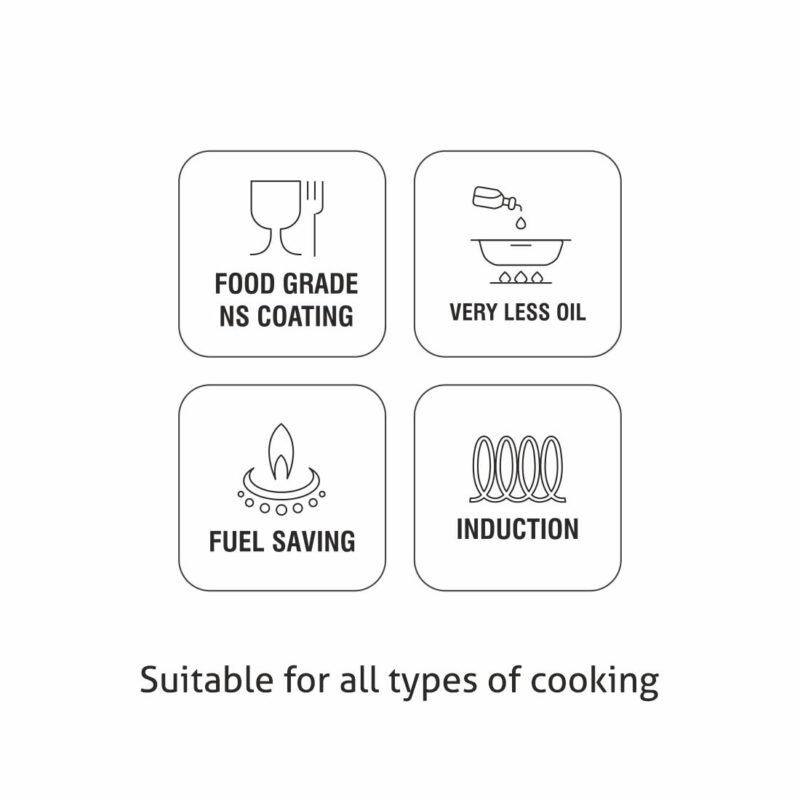 Alda Non Stick Marbello Dosa Tawa 28cm - Image 5