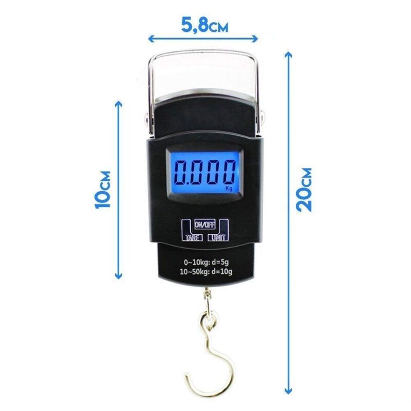 ZURU BUNCH®hanging weight scale hanging weight scale home depot hanging weight scale machine hanging weighing machine cost weight scale recharble machine mini machine use 50 kg - Image 2