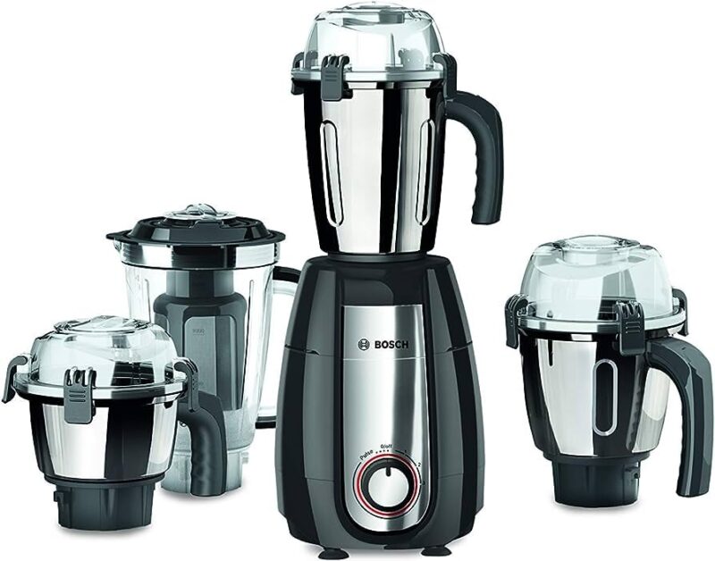 Bosch Truemixx Pro 1000 Watts Mixer Grinder, Grey
