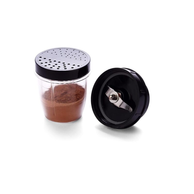 ELINA Nutri ACE Mixer Grinder, Blender | Powerful 450-watt Copper Motor with high 20000 RPM | Unbreakable Transparent Jars | Stainless Steel Blades | Smoothies, Shake, Chutney | Black - Image 4