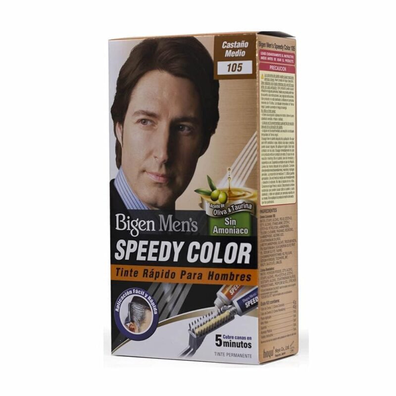 Bigen Bigen Men's Speedy Hair Color Medium Brown 40gm+40gm -105, 80g - Image 9