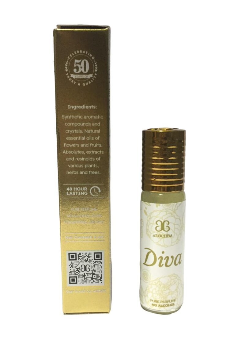 Arochem Diva Oriental Attar Concentrated Perfume Oil 6ml - Image 3