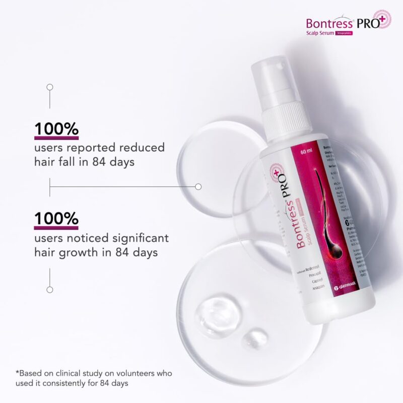 Bontress PRO+ Scalp Serum Fortified with 3% Redensyl, 3% Anagain, 4% Capixyl, 3% Procapil | Hair Serum for Hair Growth & Hair Fall 60ml - Image 7