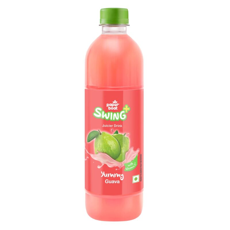 Paper Boat Swing Yummy Guava Juice, 600 ml each