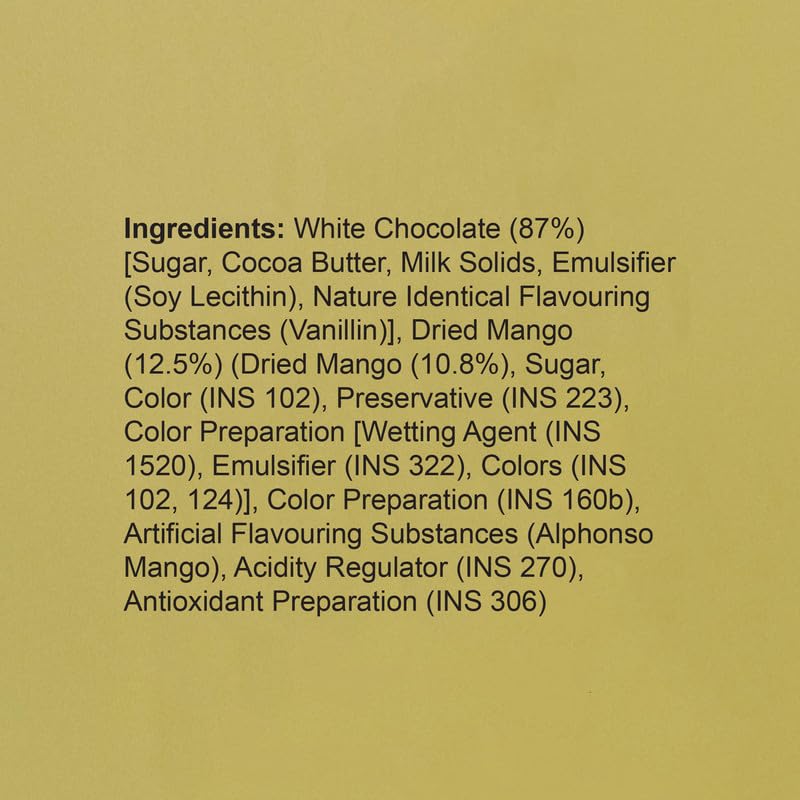 XOKATOZ Exotic Premium Chocolate - 1 Alphonso Mango Flavoured White Chocolate Bar - Gift Set - Pack of 1, 75g (75g x 1) - Image 3