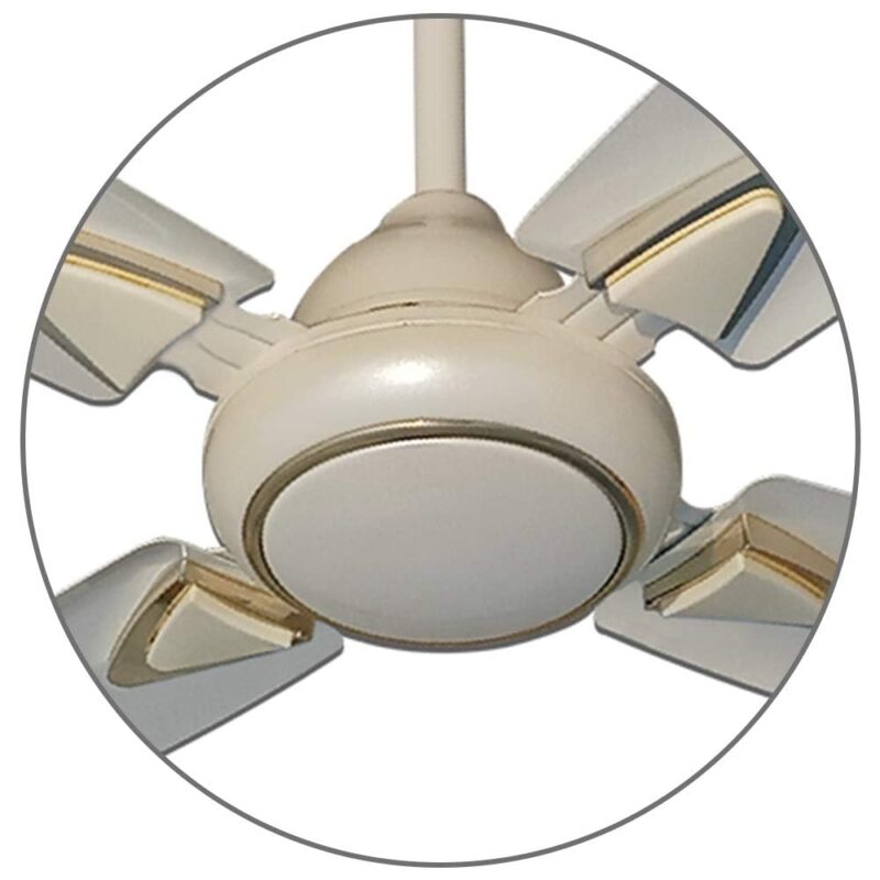 ACTIVA 600MM HIGH Speed 850 RPM Galaxy-1 4 Blades Deco Ceiling Fan (Ivory) 2 Year Warranty - Image 8