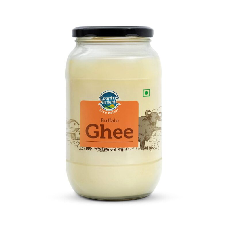 Country Delight Desi Danedar Ghee 900 ML | Buffalo Ghee 900 ML Pure (Pack of 1)