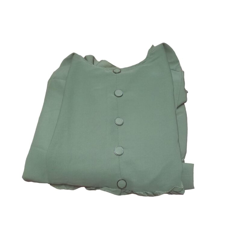 5 Chun Pista Green Burqa For women & Girls - Image 5