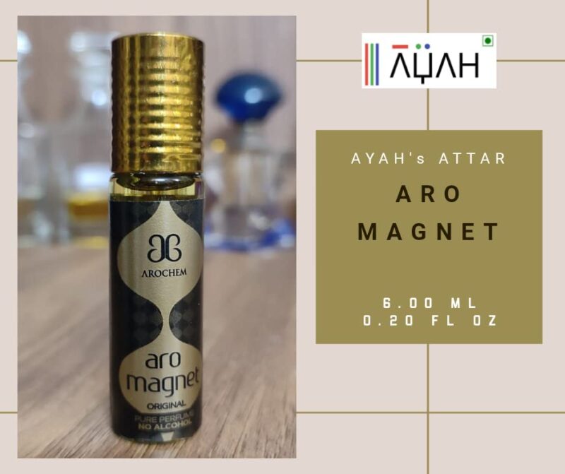 Bashaji Attar ARO MAGNET; Real, Organic & Long Lasting Unisex Roll-On Concentrated Perfume Oil - 6 ML, Pack of 1 - Image 5