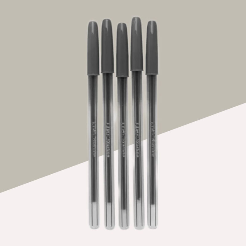 Linc Starline Ball Pen โ Black ( Pack of 5 )