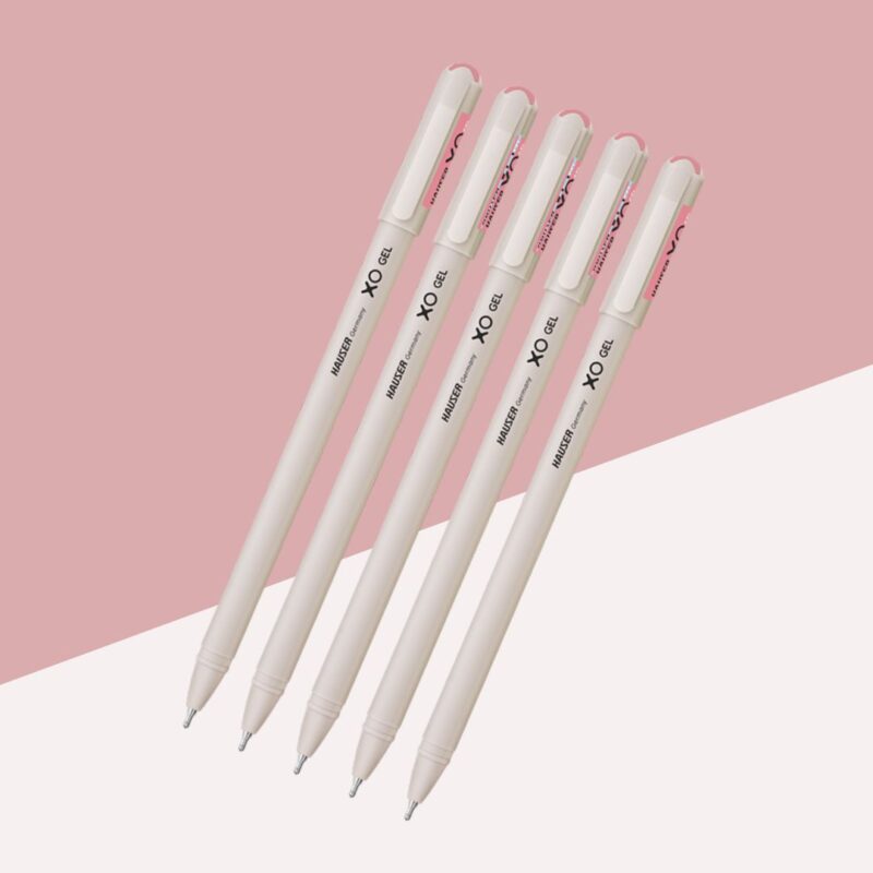 Hauser XO Gel Pen – Red ( Pack of 1 )
