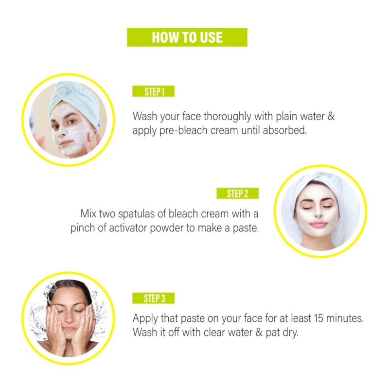 Aryanveda Haldi Chandan Herbal Bleach Cream, Infused with Haldi, Chandan, Aloe Vera, For Radiant Skin, Natural Glowing & Tan Removal, Skin Brightening, Suitable For All Skin Types - Beautiful Skin for Men and Women - 43 gm Pack of 4 - Image 4