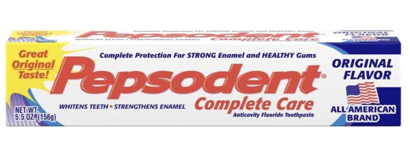 Pepsodent Complete Care Toothpaste Original Flavor 5. 5 oz ( Pack of 24)