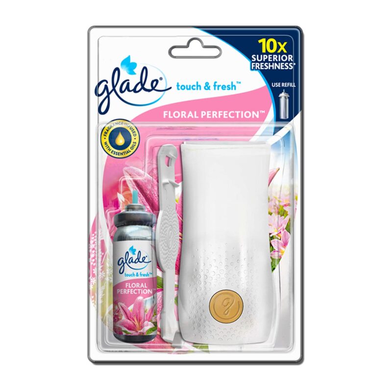 Glade Touch and Fresh Floral Protection, 12 ml/7.8g (1N Dispenser + 1N Refill)