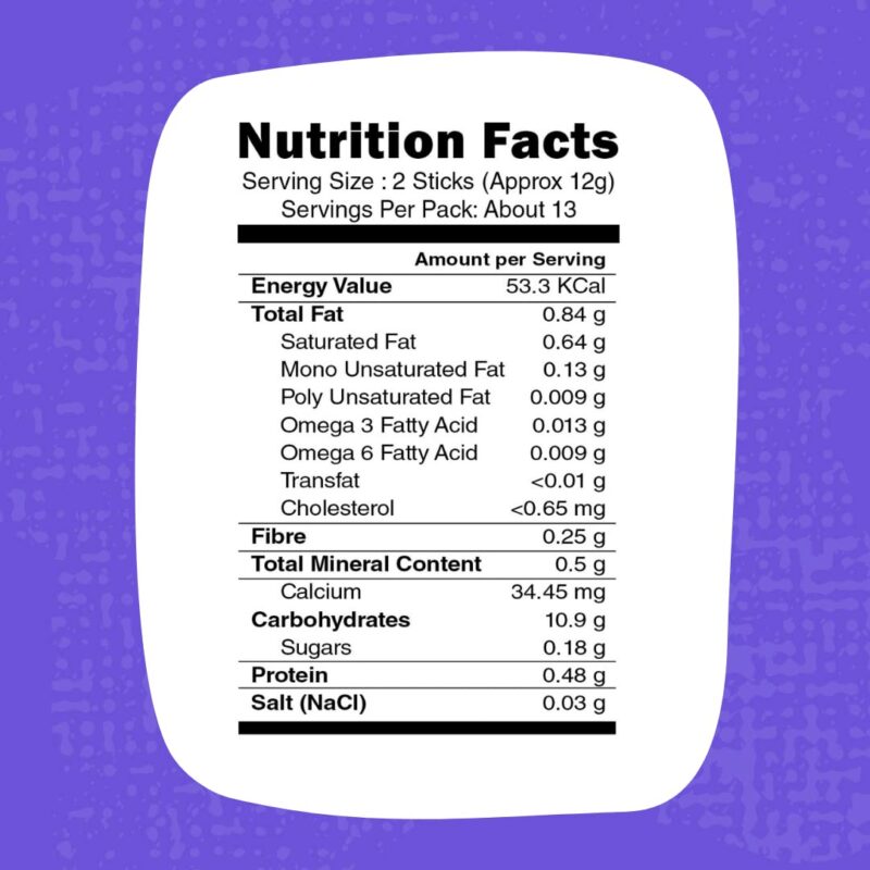 Early Foods - Ragi & Sesame Teething Sticks, 20 Pieces, 150 g - Image 4