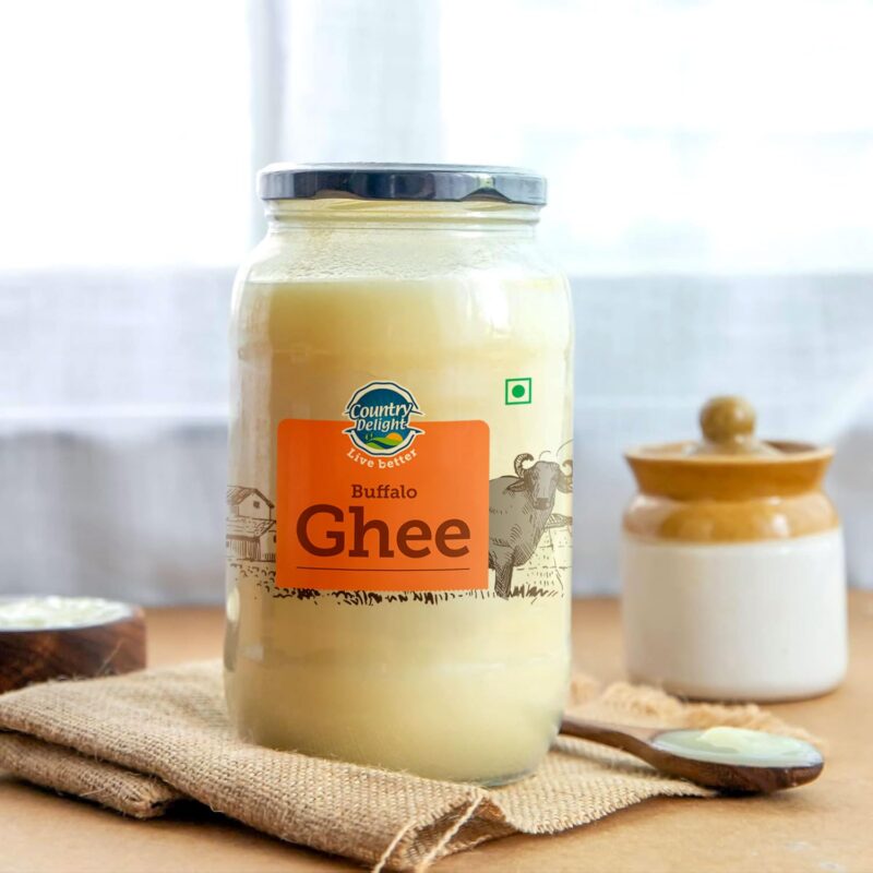 Country Delight Desi Danedar Ghee 900 ML | Buffalo Ghee 900 ML Pure (Pack of 1) - Image 6