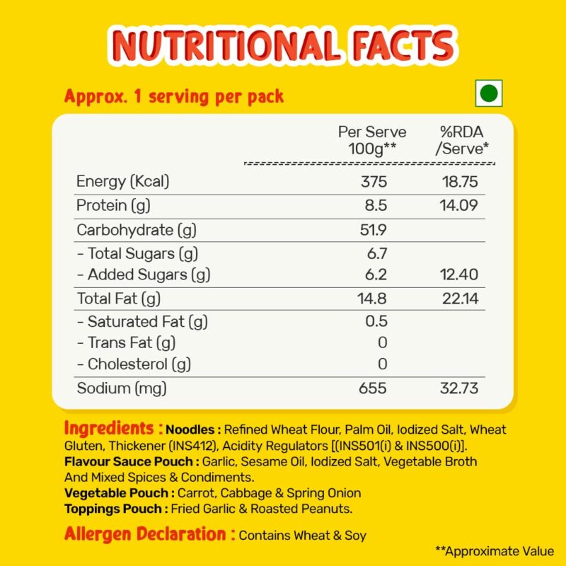 25x Masterchow Sweet & Spicy Instant Cup Noodles - 100g - Pack of 25 - Image 3