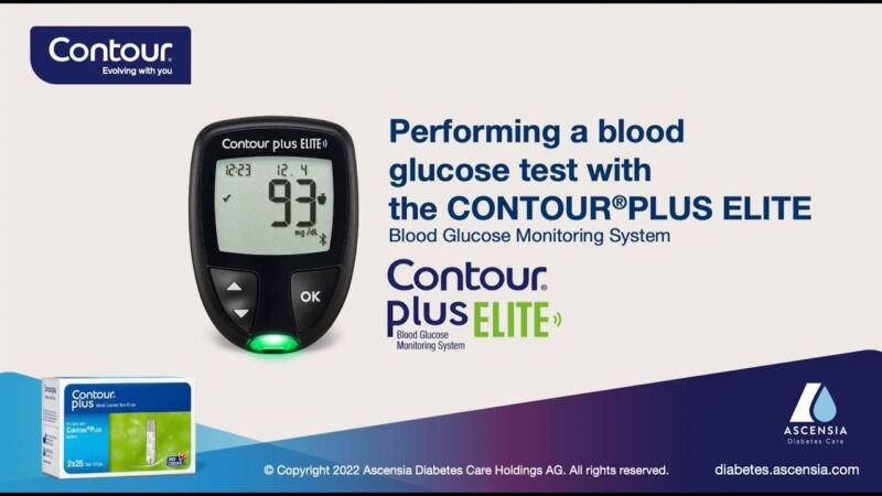 Contour Plus Elite Blood Glucose Monitoring System (with Bluetooth) | Glucometer with 25 Free Test Strips - Image 4