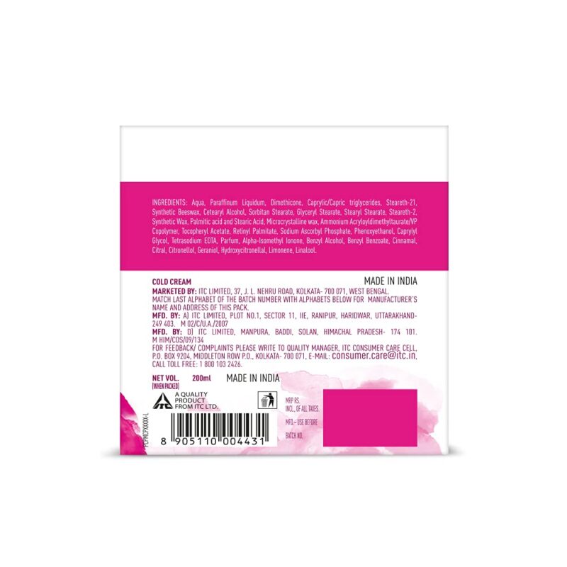 4x Charmis Deep Nourishing Cold Cream, Face Cream With Vitamin C, A and E, 200ml each - Pack of 4 - Image 2