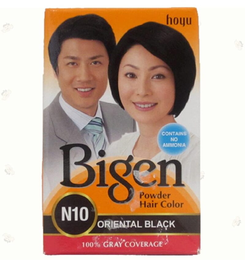Bigen Powder Hair Color, 6g - Oriental Black N10