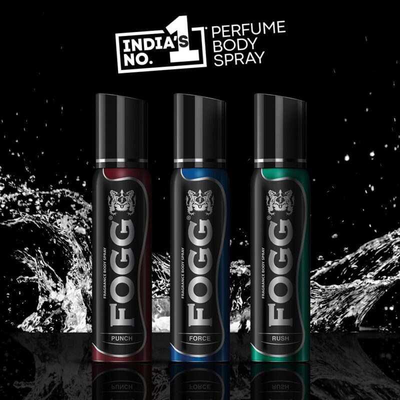 4x Fogg Force No Gas Deodorant for Men, Long-Lasting Perfume Body Spray, 150 ml each - Pack of 4 - Image 2