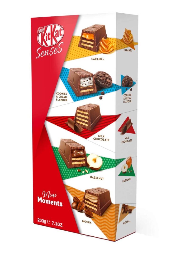 Nestle Kitkat Senses Mini Moments 203G, 12Pcs