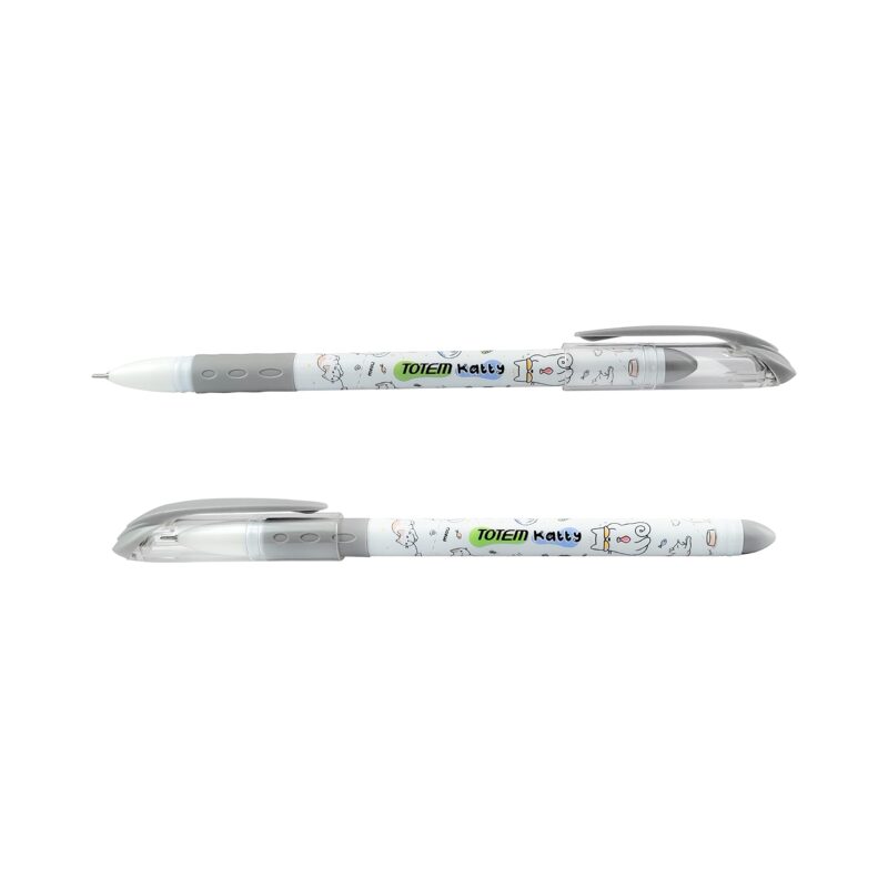 TOTEM Katty Ball Pens | 20Pcs Black Ink | Gifts for Stylish Girls & Women|Pens for Writing|0.5 mm Tip Ball Pens Pack|Smooth Writing Pastel Pens|Stationery Set for Students|Ball Pens Set