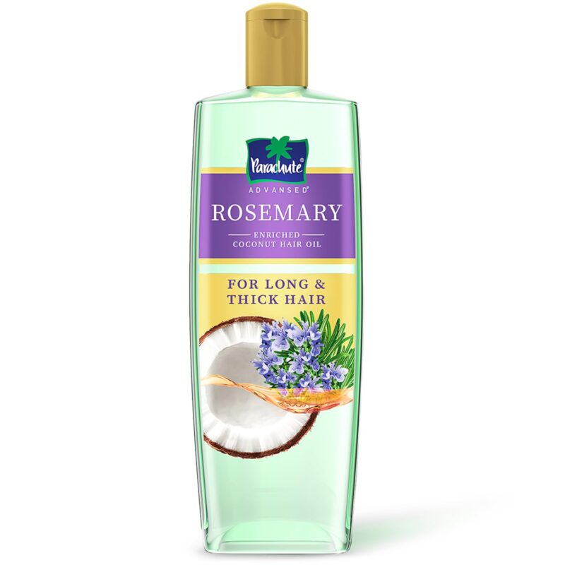 Parachute Advansed Rosemary-enriched Coconut Hair Oil| Rosemary Hair Oil| Superfoods Magic| Long & Thick Hair|300 Ml