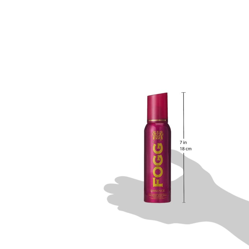 4x FOGG Essence No Gas Essence Deodorant For Women, Long-Lasting Perfume Body Spray, 150 Ml each - Pack of 4 - Image 2