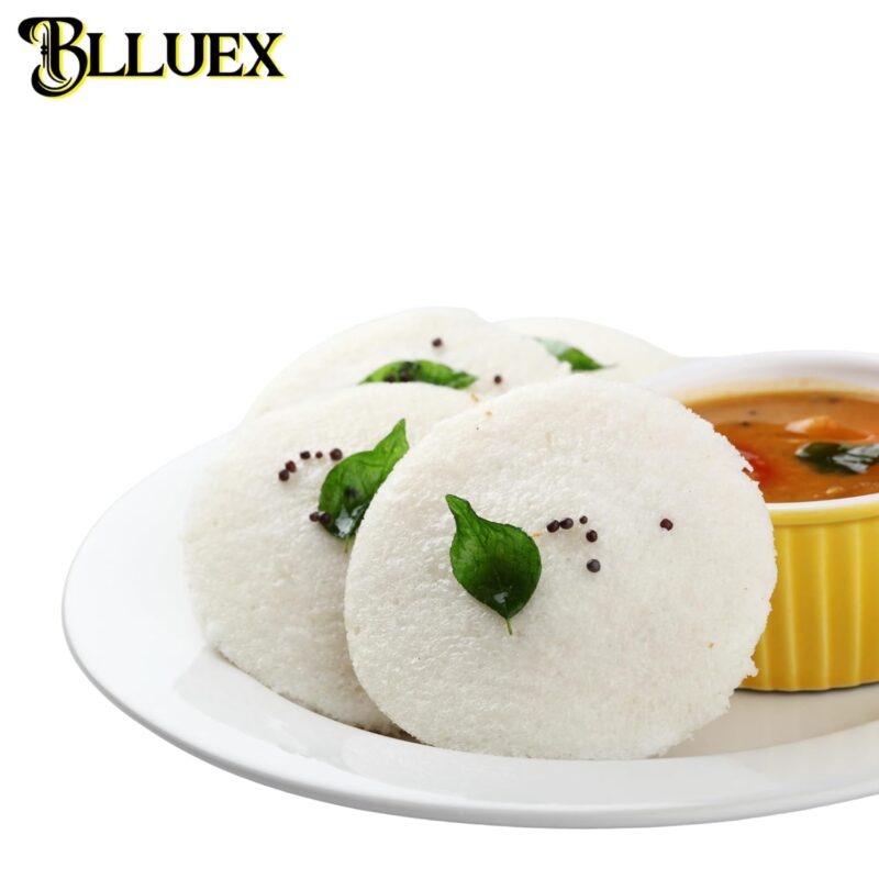 Blluex Stainless Steel Heavy Quality Idli Stand For 5 Liter above Cooker Idli Maker Makes 9 Medium Size Idlis At Once With Stand Kitchen Tool 3 Plates - Silver - Image 3