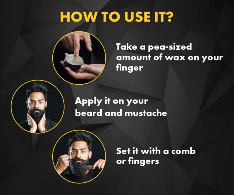 4x UrbanGabru Beard & Mustache Wax (50 gm each) - Pack of 4 - Image 4