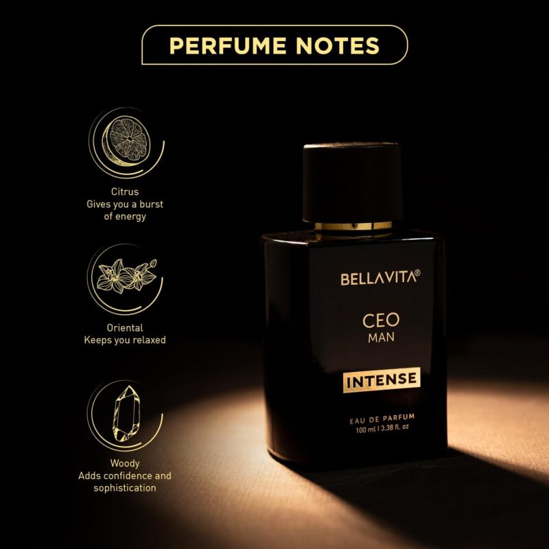 Bella Vita Luxury Ceo Men Intense Eau De Parfum Liquid Perfume With Bergamot, Lavender & Orchid|Woody & Musky Long Lasting Edp Fragrance Scent, 100 Ml - Image 6