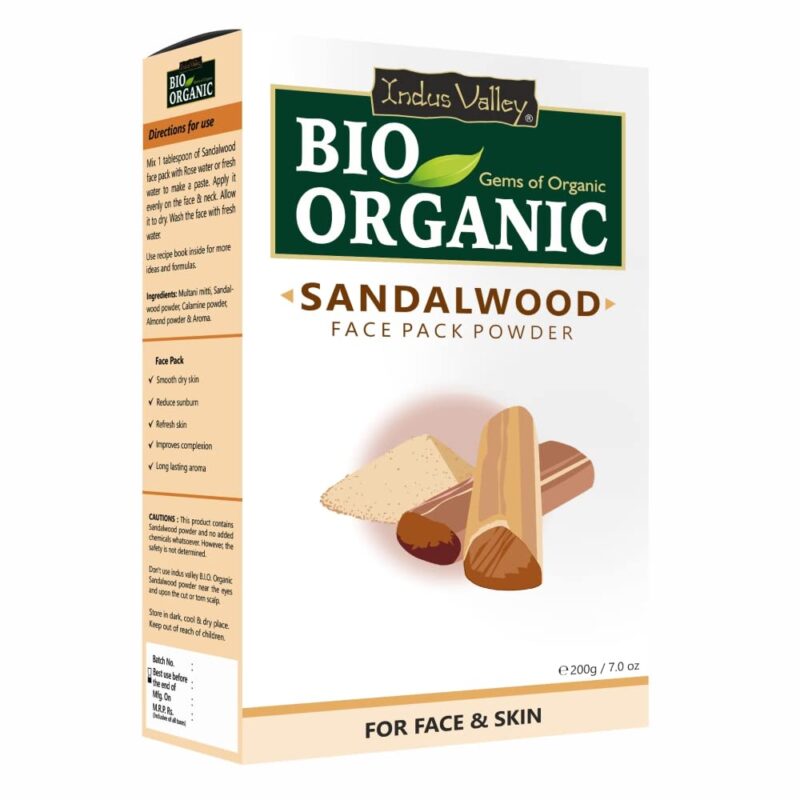 INDUS VALLEY Natural Sandalwood - 200g