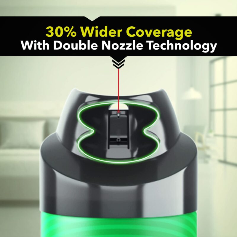 Baygon Max Mosquito and Fly Killer Spray, 400ml | Lime Fragrance | Instant Mosquito Repellent | Kills Dengue & Malaria Spreading Mosquitoes | With Double Nozzle Technology for 30% Wider Coverage - Image 6