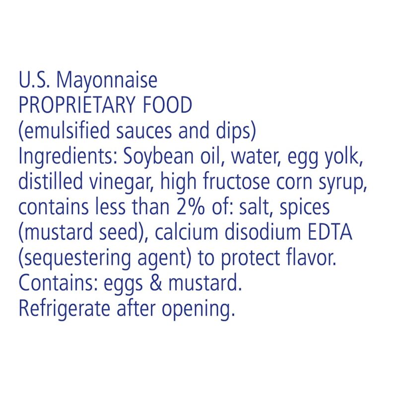 AG U.S. Mayonnaise 30oz - Image 8