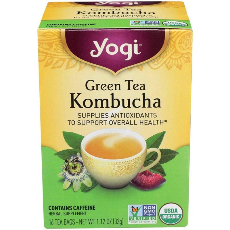 Yogi Green Tea Kombucha 16 Tea Bags 32 g