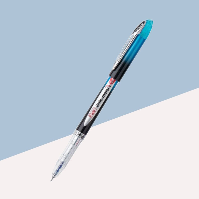 Flair Writometer Gel Pen – Blue ( Pack of 1 )