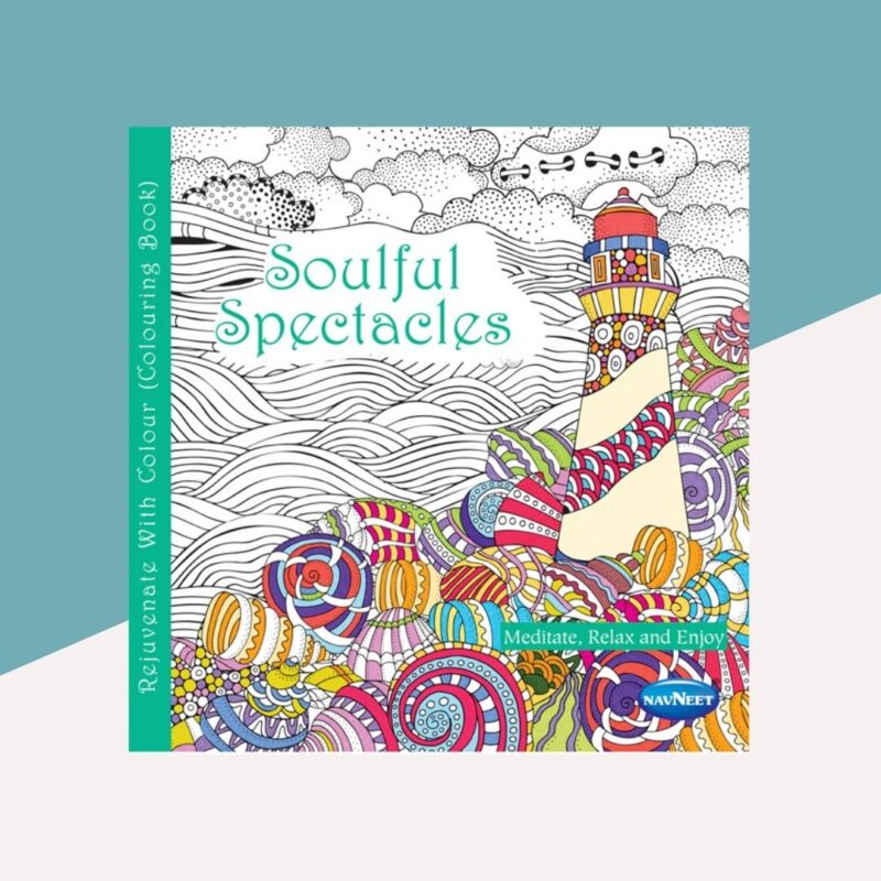 Navneet Soulful Spectacles Mandala Colouring Book ( Pack of 1 )