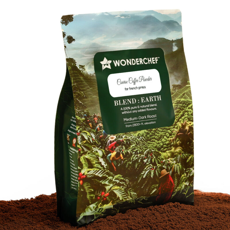 Coffee Powder for French Press | 250 gm | Fresh Coarse Grind | Medium-Dark Roast | Premium Quality Arabica | 100% Pure Coffee | Blend Earth - Image 7