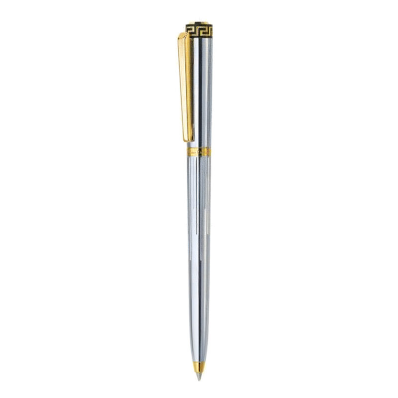Pierre Cardin Majesty White & Gold Exclusive Ball Pen - Blue, Pack Of 1