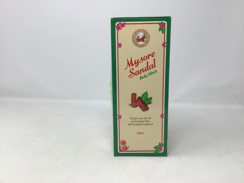 4x Mysore Sandal Body Wash, 200 ml each - Pack of 4 - Image 2