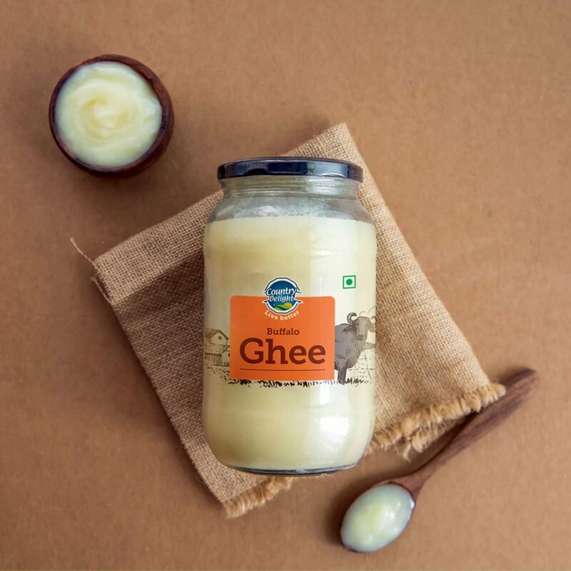 Country Delight Desi Danedar Ghee 900 ML | Buffalo Ghee 900 ML Pure (Pack of 1) - Image 7