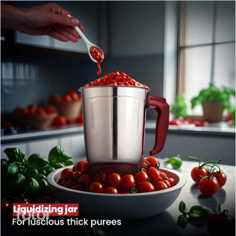 ACTIVA Pluto Pro Mixer Grinder 500W | 3 Jars | comes with 2 Year Warranty - Image 6