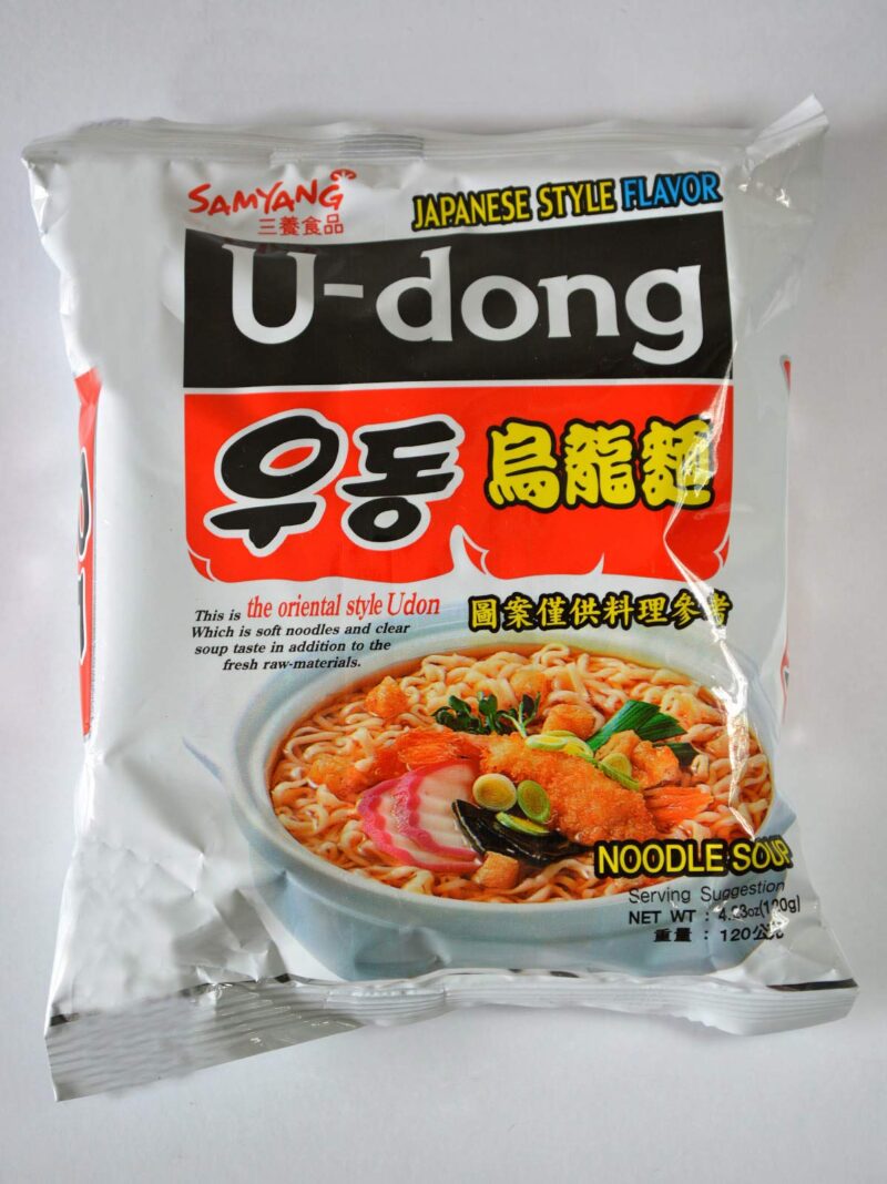 Samyang Hot Chicken U-Dong Flavor Noodles - (120g*2pack)
