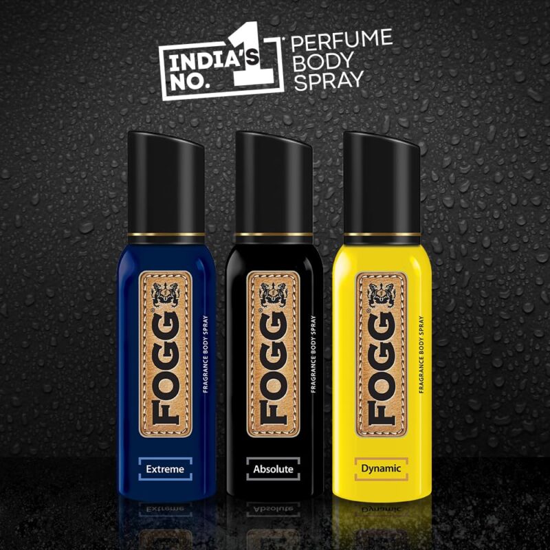 4x Fogg Fantastic Extreme No Gas Deodorant for Men, Long Lasting Perfume Body Spray, 150 ml each - Pack of 4 - Image 2