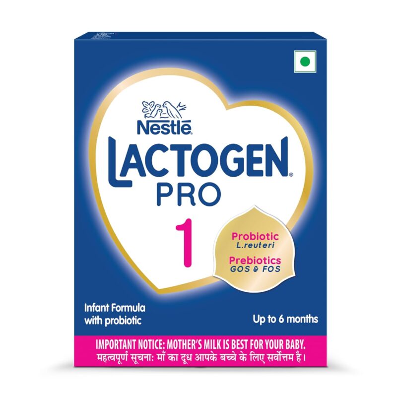 Nestle LACTOGEN Pro 1 Infant Formula Powder - Upto 6 months, Stage 1, 400g